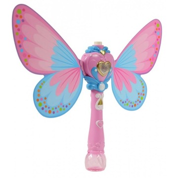 БАБОЧКА БОЛЬШАЯ МАШИНА ДЛЯ МЫЛЬНЫХ ПУЗЫРЕЙ ПАЛОЧКА + ЖИДКОСТЬ