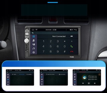 АВТОМОБИЛЬНЫЙ РАДИО 1 DIN ANDROID APPLE CARPLAY USB