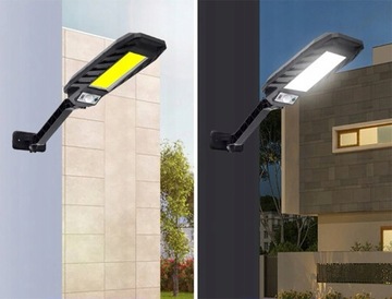 СОЛНЕЧНАЯ УЛИЧНАЯ ФОНАРЬ 120 LED COB PILOT