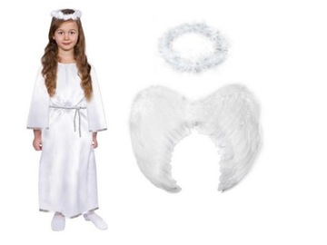 КРЫЛЬЯ ИЗ НАТУРАЛЬНЫХ ПЕРО АНГЕЛА 60х40 см [L]