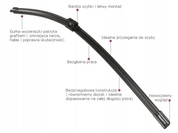 Kraft Automotive 0713085 Ramię wycieraczki BRAVO II