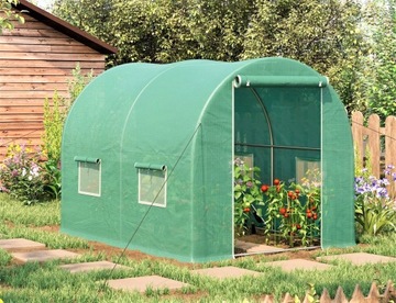 ПРОЧНАЯ САДОВАЯ ТЕПЛИЦА ТУННЕЛЬ 2х2м КАЧЕСТВО 4м2 ПРЕМИУМ