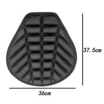 ПОДУШКА СИДЕНЬЯ МОТОЦИКЛА 3D КОМФОРТ АМОРТИЗАЦИОННАЯ ДЫШАЩАЯ