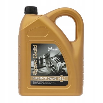 Olej silnikowy Gold synthetic 5W-40 5L