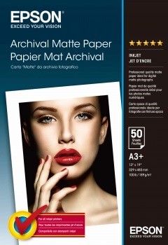 Papier $ Archival Matte Paper 50 Arkuszy 192 g/m+