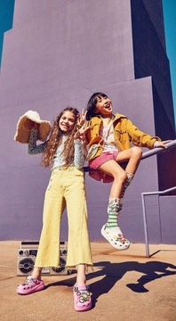 CROCS DZIECIĘCE SANDAŁY CROCBAND KIDS LEKKIE CHODAKI NA RZEPY 30-31 C13