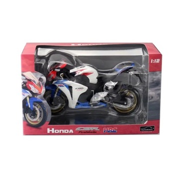 AUTOMAXX Toy Diecast Metal Motorcycle Model 1:12 Honda CBR REPSOL Racing