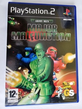 ARMY MEN MAJOR MALFUNCTION Sony PlayStation 2 (PS2)