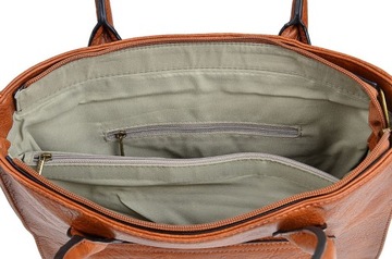 ЖЕНСКАЯ СУМКА-ШОППЕР FLORA&CO классический ремень А4