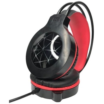 ИГРОВЫЕ НАУШНИКИ VARR VH6010B 2 x 3,5 мм RGB-светодиода