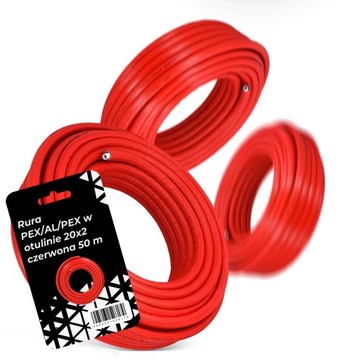 RURA WIELOWARSTWOWA PEX/AL/PEX 20X2 OTULINA 50M