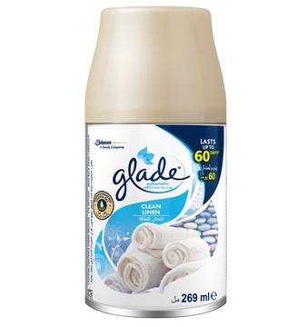 Сменный блок GLADE для спрея-освежителя воздуха Pure Clean Linen