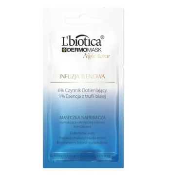 L'BIOTICA DERMOMASK NIGHT ACTIVE INFUZJA TLENOWA 12 ml