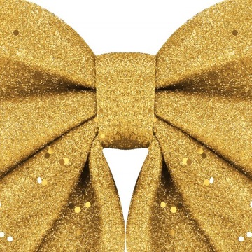 БАНТ НА ​​ЕЛКУ, БЛЕСТЯЩЕЕ УКРАШЕНИЕ, БОЛЬШОЙ БАНТ, КУЛОН, 1 шт.