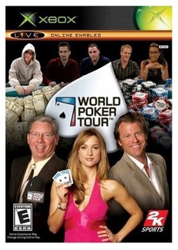 Gra logiczna WORLD POKER TOUR karciane XBOX classic
