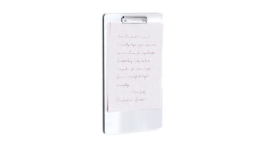 Тренерская тактическая доска 40x23 см, папка для тренировок с зажимом для доски