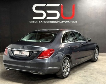 Mercedes Klasa C W205 Limuzyna 180 156KM 2014 Mercedes-Benz Klasa C C 180 CGI Avantgarde Nawigacja Full Led Alu PDC Gwar, zdjęcie 11