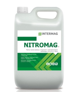 Nitromag 5L Nawóz azotowy Intermag dolistny