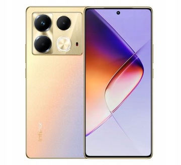 Smartfon INFINIX Note 40 8/256 GB Titan Gold Złoty