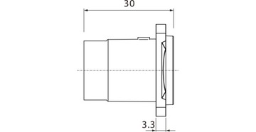 Разъем RJ45 LAN CAT5e Roxtone RAE8FD-C5