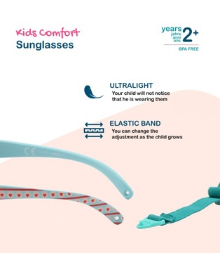 Очки Kiddus Surfer - Сердечки