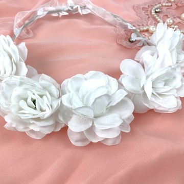 БЕЛЫЙ СВАДЕБНЫЙ ВЕНОК, ФОТОСЕССИЯ, ЦВЕТЫ
