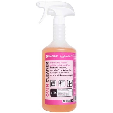 ECO SHINE OVEN CLEANER 1L Pianka do Mycia Grillów, Piekarników
