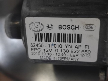 HYUNDAI IX20 ZVEDÁK OKNO LEVÝ PŘEDNÍ KPL BOSCH