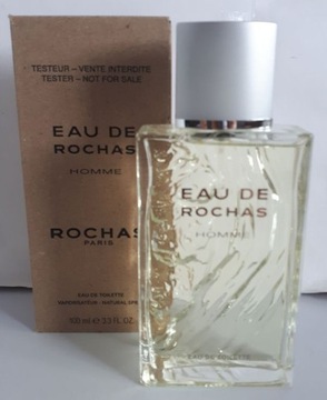 ROCHAS EAU DE ROCHAS HOMME EDT 100 мл СПРЕЙ-ТЕСТЕР