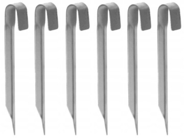 Анкеры для батутов 6 шт. - самые длинные 40 см HIT