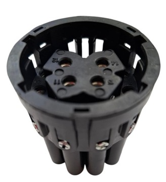 WTYCZKA NACZEPY ADR 15 PINOWA 24V KONTAKTY SKRĘCANE 15 PIN NACZEPY TIR