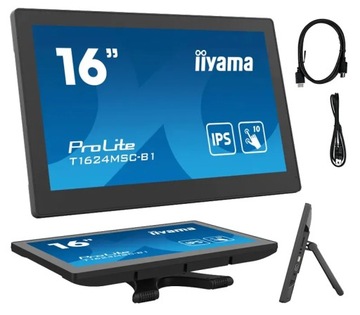 Monitor iiyama T1624MSC-B1 16
