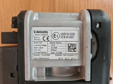 Webasto Opel Astar Cascada Zafira 1317412B Benz