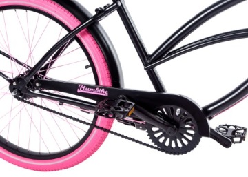 Велосипед CRUISER Plumbike La Donna NIGHT HEART 7B