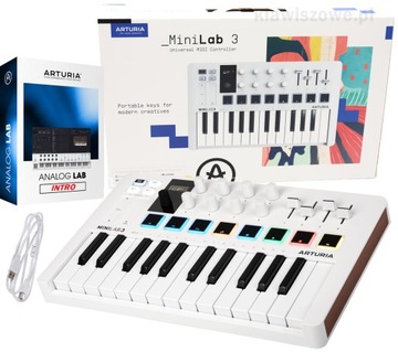 Arturia Minilab 3 NOWOŚĆ + ANALOG LAB ABLETON w24h