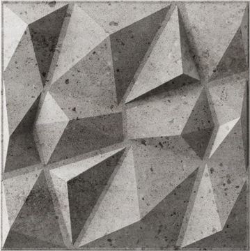 Panel ścienny kaseton 3D DIAMENT BETON