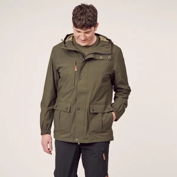 Мужская куртка-ракушка, размер. XS оливковый