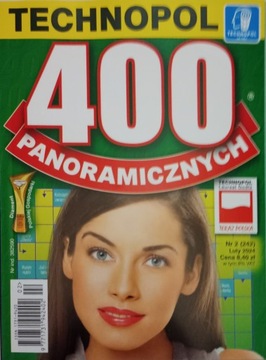 Krzyżówki 400 panoramicznych 2/2024 TECHNOPOL