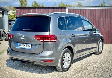 Volkswagen Touran III 2.0 TDI 150KM 2016 Volkswagen Touran 2.0 TDI CR TOP LED DSG Nvi kamera PDC Highline Panorama, zdjęcie 12