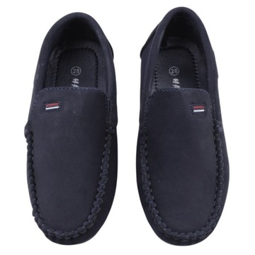 Мокасины для причастия для мальчиков, темно-синие, 6 Scurlock