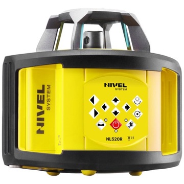 Niwelator laserowy Nivel System NL520 + łata LS-24 + statyw SJJ1