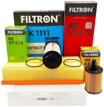 FILTRON ZESTAW FILTRÓW VW PASSAT B6 2.0TDI 1.9TDI