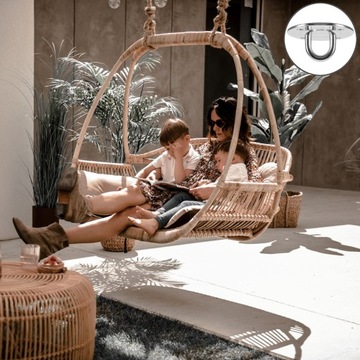 КРЕПЛЕНИЕ ГАМАКА К ПОТОЛКУ ГНЕЗДА АИСТА НАСТЕННАЯ СУМКА + ВЕРЕВКА