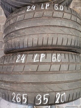 2X 265 35 20 PIRELLI P ZERO N0