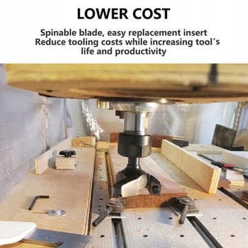 РУБОЛЕЗ ПО ДЕРЕВУ ФОРМА 1/2 ДЮЙМА, 4 МАСЛА