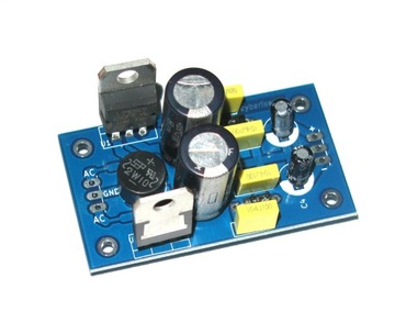 ZASILACZ SYMETRYCZNY dwa napięcia DIY, -12V i +12V