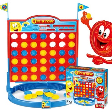 GRA LOGICZNA STRATEGICZNA 4 W RZĘDZIE BINGO STRATEGICZNA LOGICZNA WOOPIE