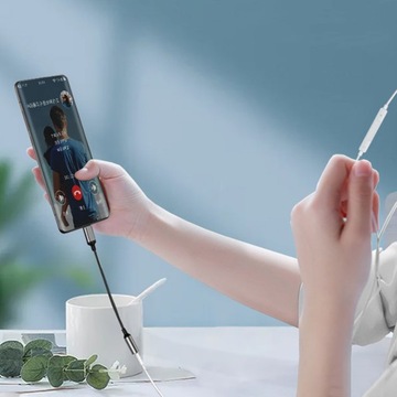 АДАПТЕР USB C MINI JACK 3,5 мм AUX ЦАП АДАПТЕР