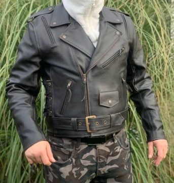 Куртка Ramone Теплая подкладка Вентиляционные ремни Кожа