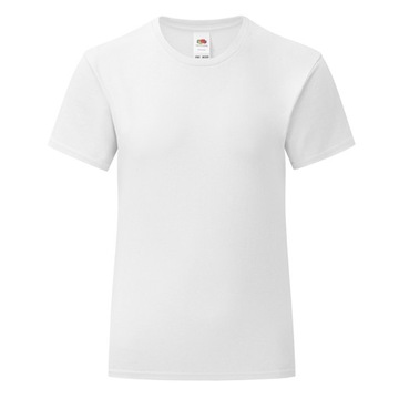 FRUIT DZIEWCZĘCA KOSZULKA T-SHIRT 150T WHITE 152